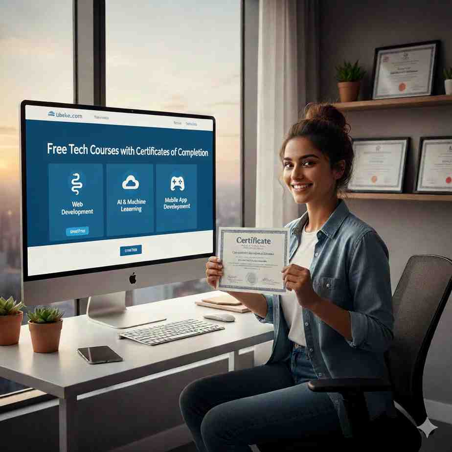 Free Tech Courses with Certificates of Completion